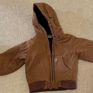 Carhartt Tan Hooded Jacket
